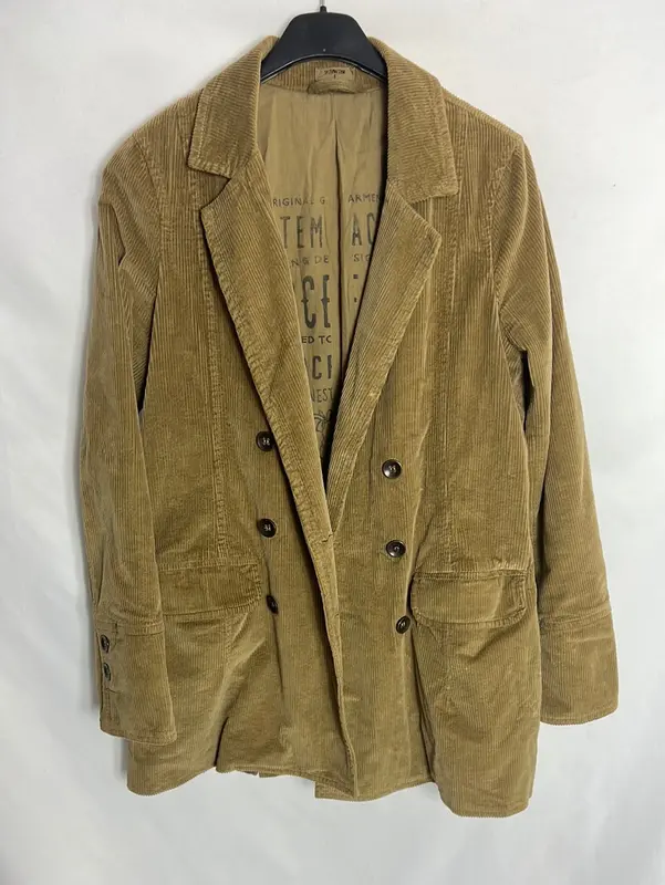 SYSTEMACTION. Blazer marrón. T.s