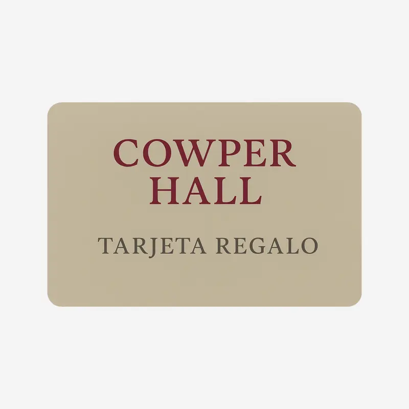 Tarjeta de regalo virtual Cowper Hall
