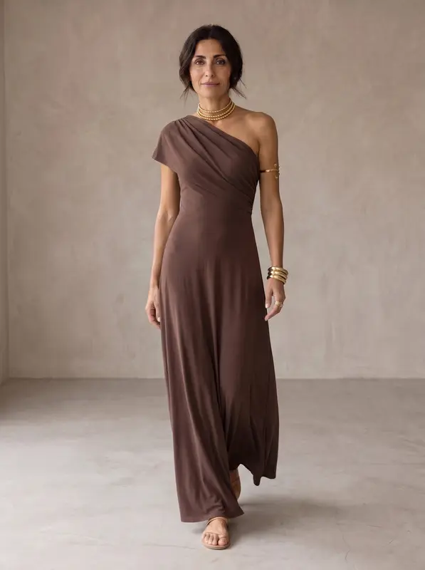 Teresa™ | Vestido Femenino de hombro descubierto