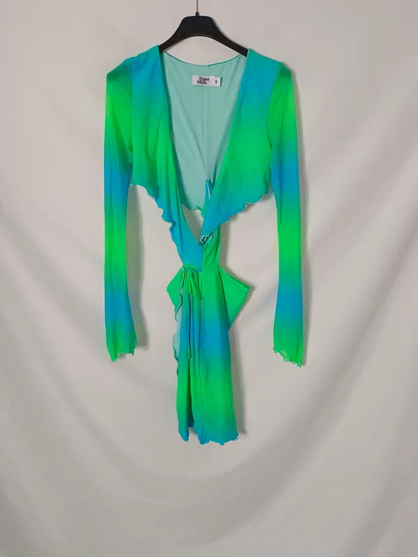 TIGER MIST. Vestido tie dye escote abierto T.s