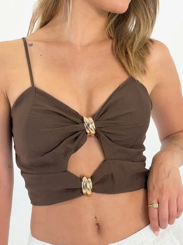 Top cut out abalorios