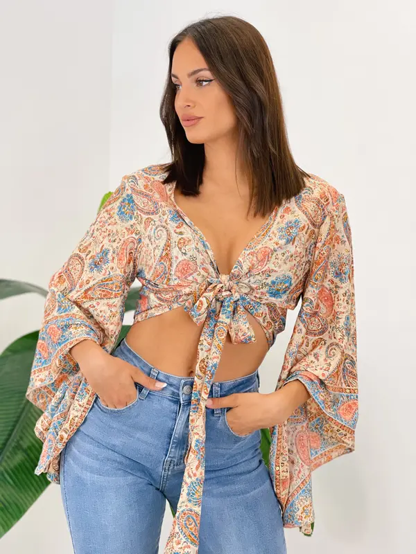 Top kimono Boho Delhi