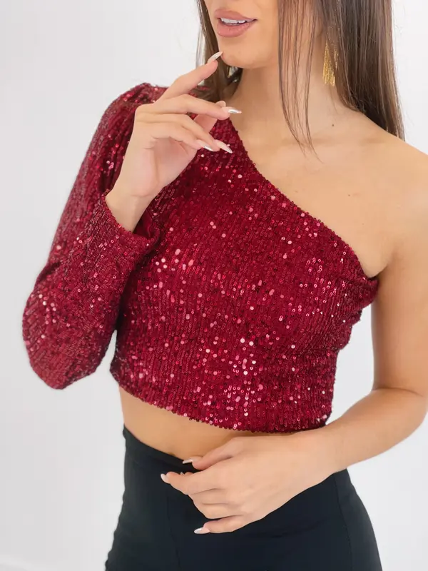 Top lentejuelas Kourtney