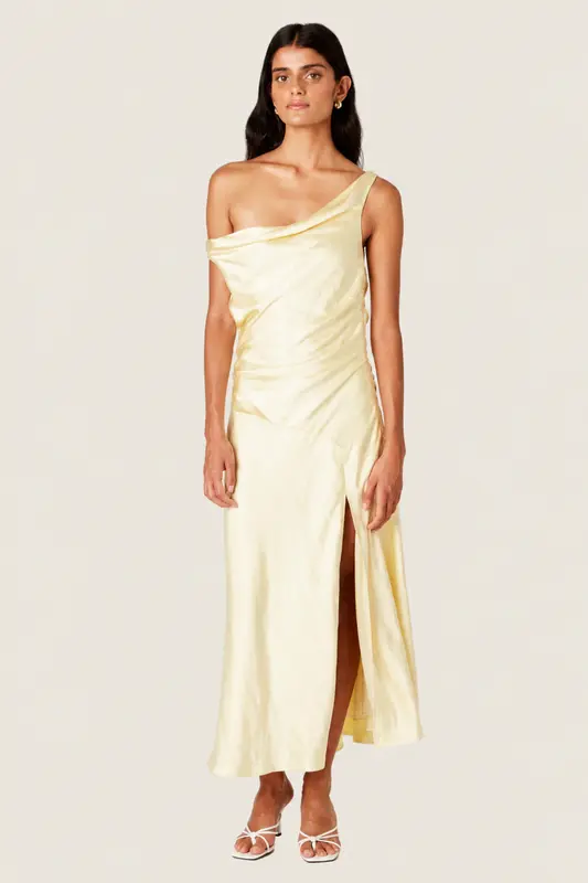 Tori Vestido Midi Butter