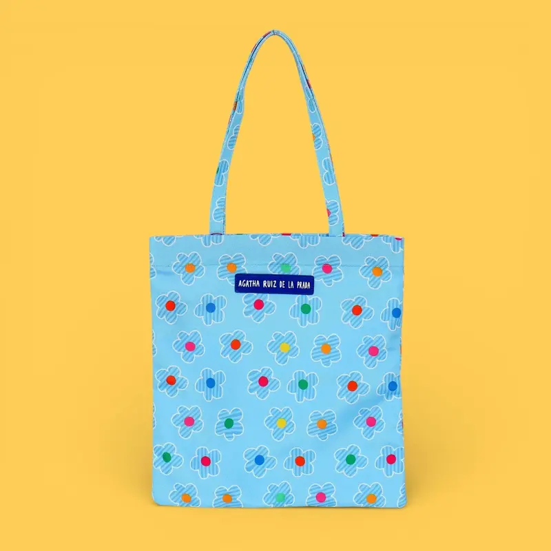 TOTEBAG ESTAMPADO CREMALLERA