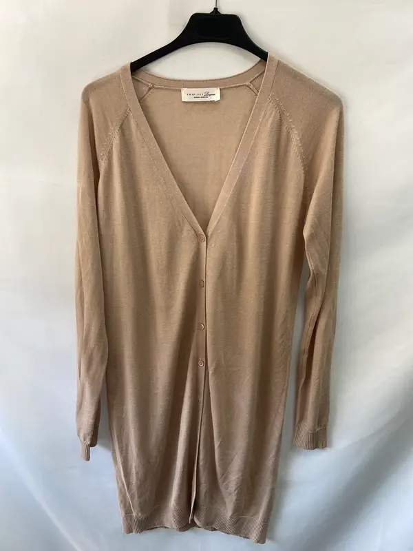 TWIN-SET. Rebeca larga botones T.m