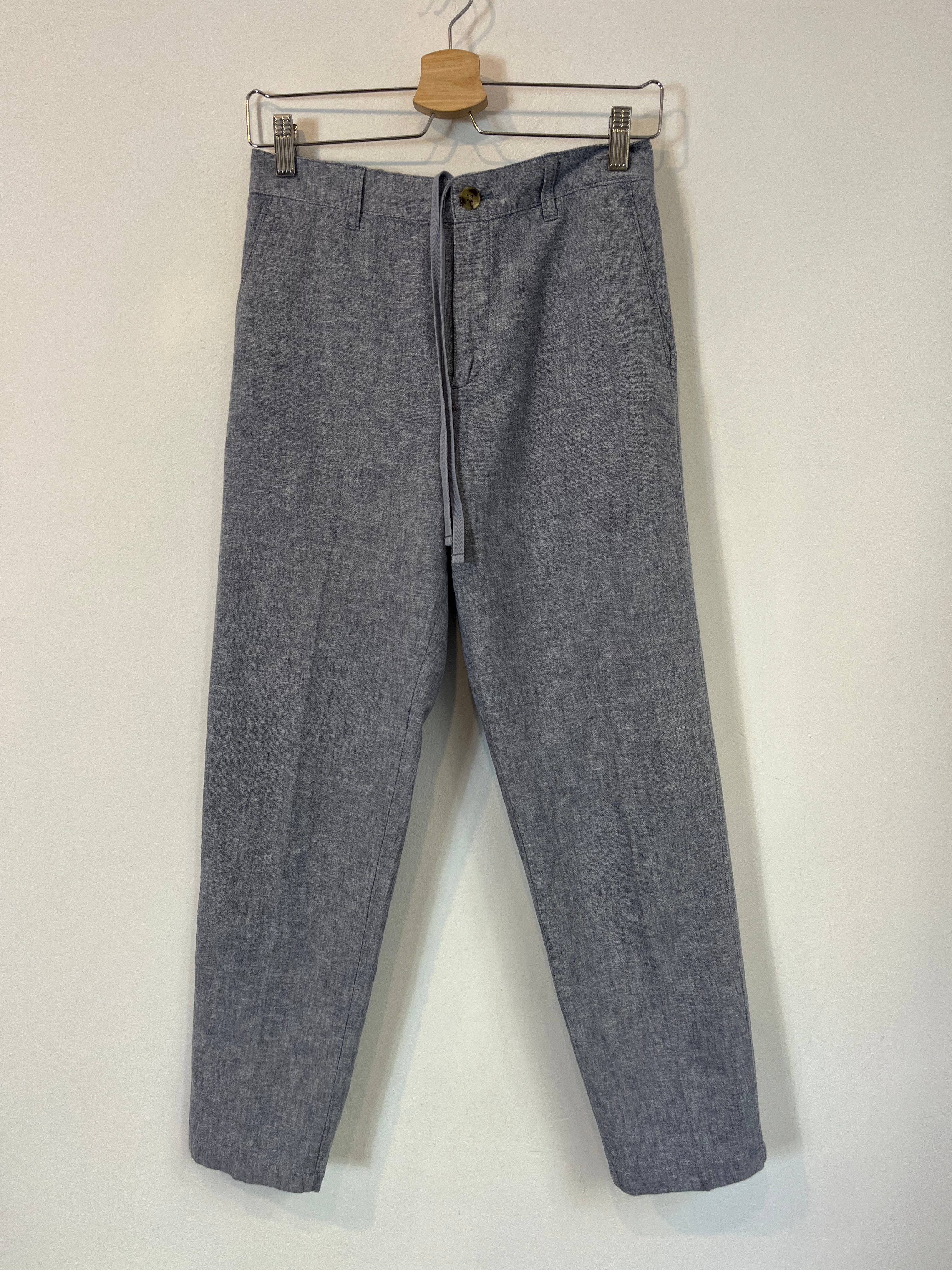 UNIQLO. Pantalón azul jaspeado mezcla. T S