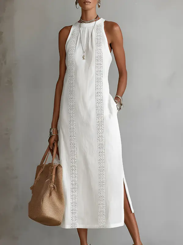 Valentina | Vestido Blanco Fluido