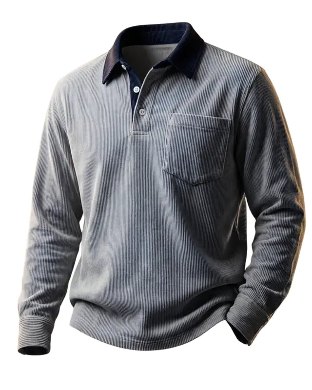 Valentino™ - Elegante Polo de Pana