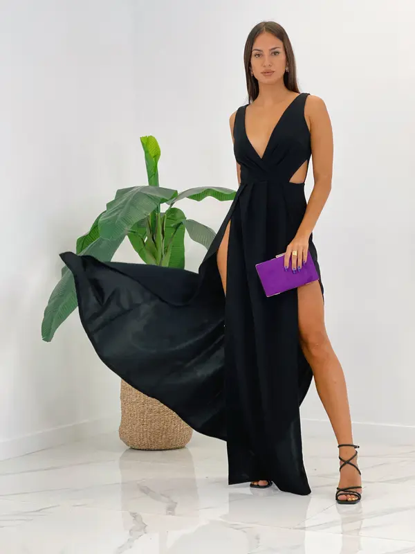 Vestido Abertura Aprile