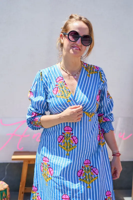 Vestido Boho con Flores