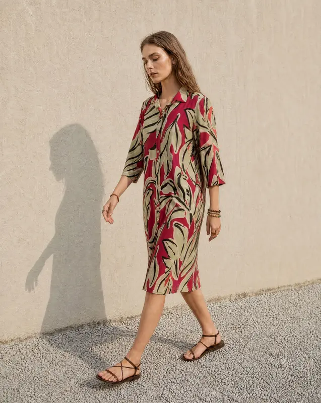 VESTIDO CAMISERO EST.ARCE