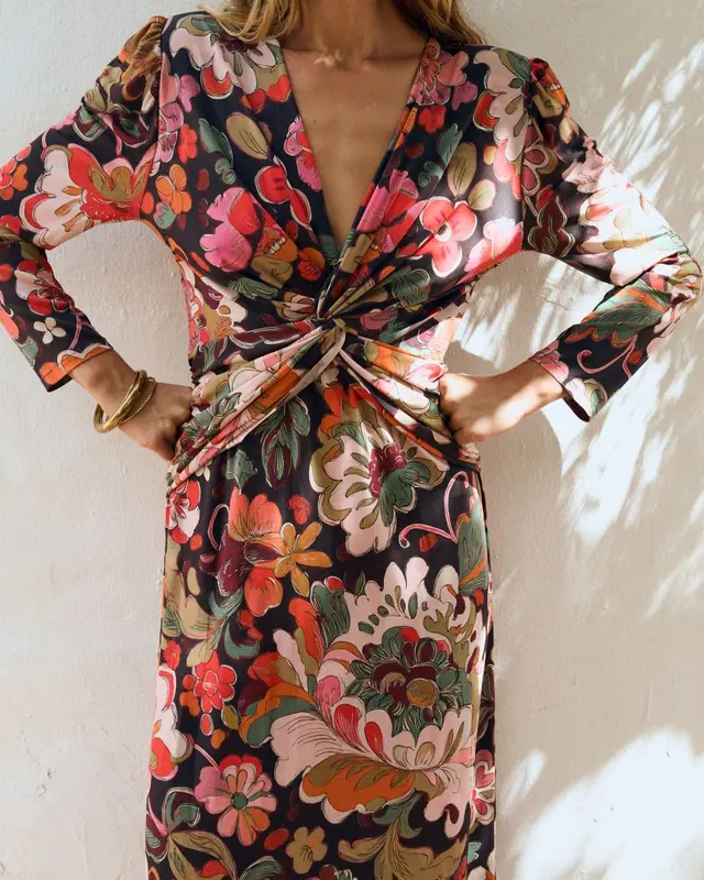 Vestido CELINE Nocturnal garden
