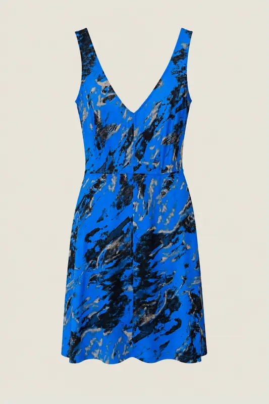 Vestido Corto Escote V