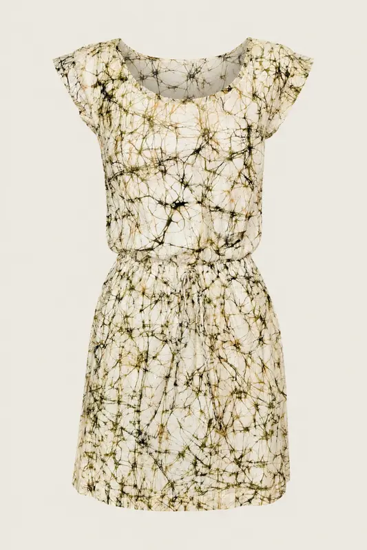 Vestido Corto Estampado