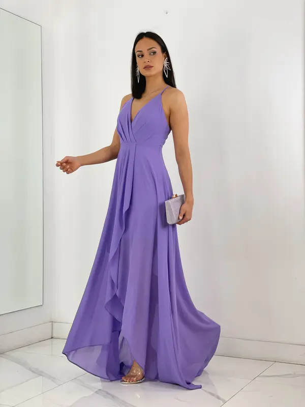 Vestido cruzado Meagan