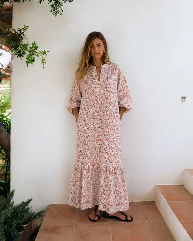 Vestido DAKOTA Floral red