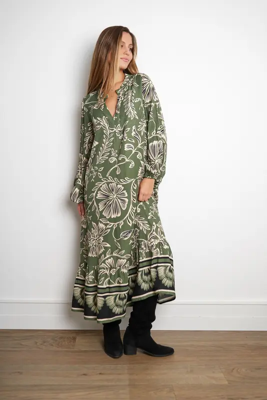 Vestido Dakota New Exotic green