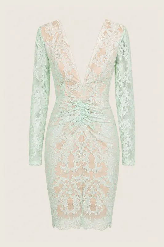 Vestido De Fiesta Menta