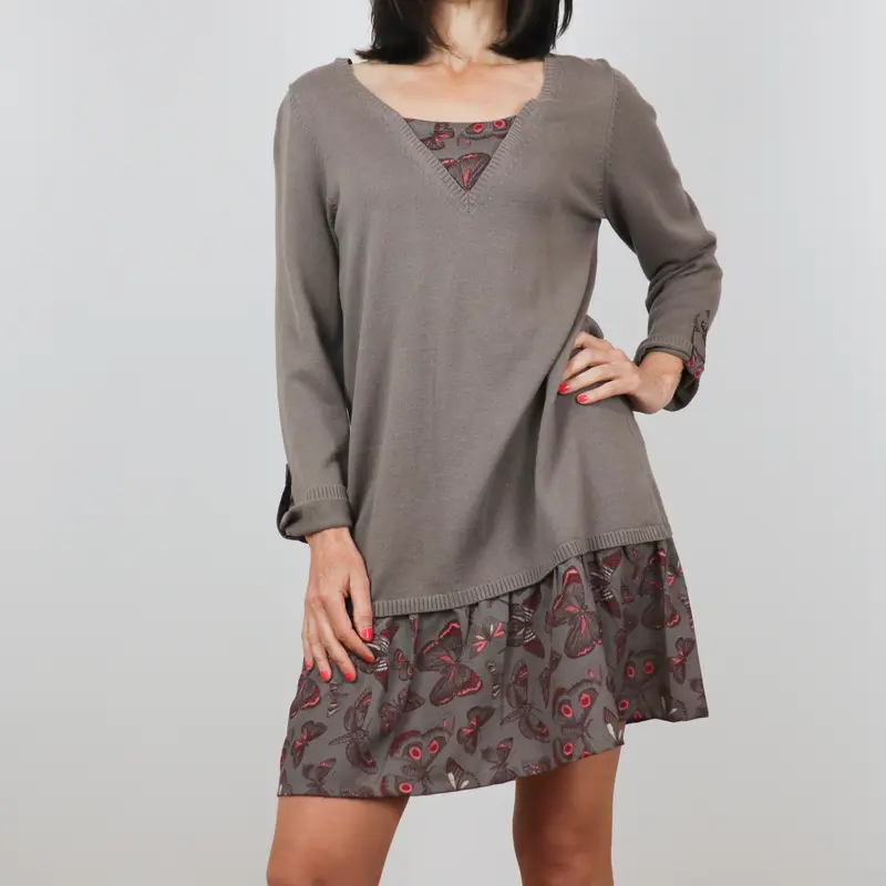 Vestido dos en uno Indiwoman