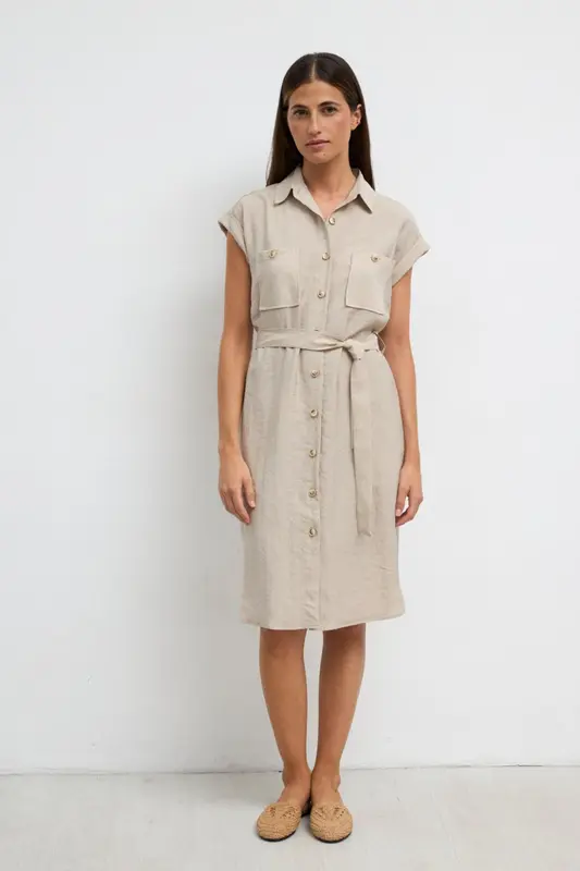 Vestido Eren Beige