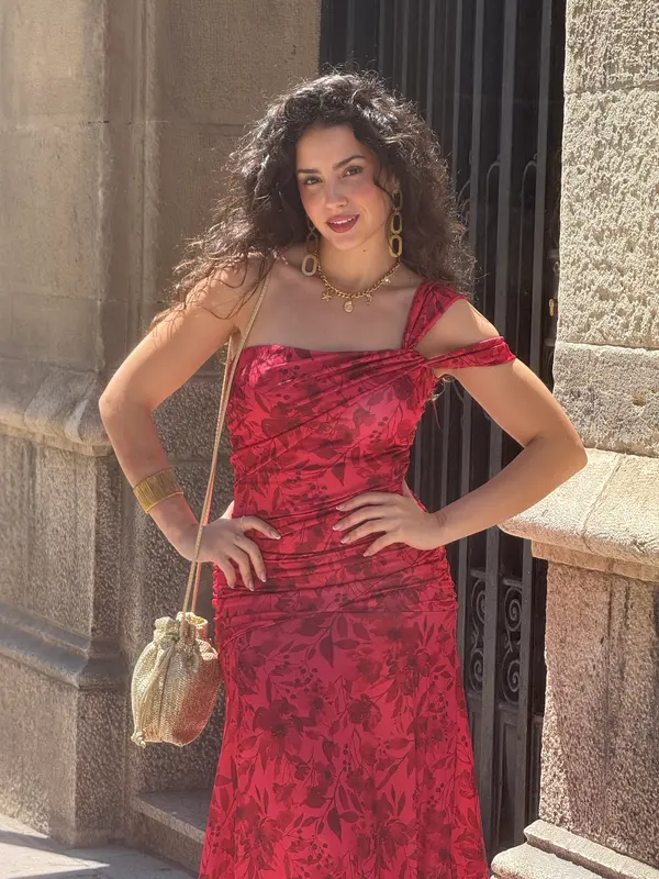 Vestido estampado Olivia