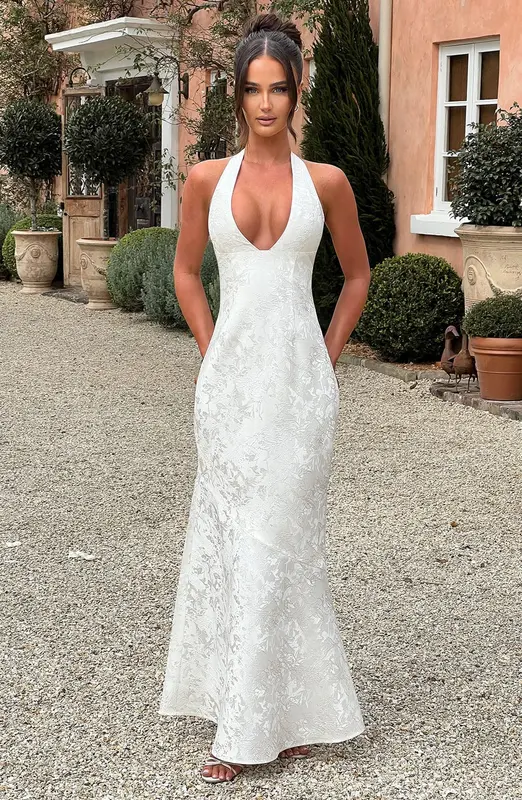 VESTIDO LARGO JOSEPHINE - MARFIL