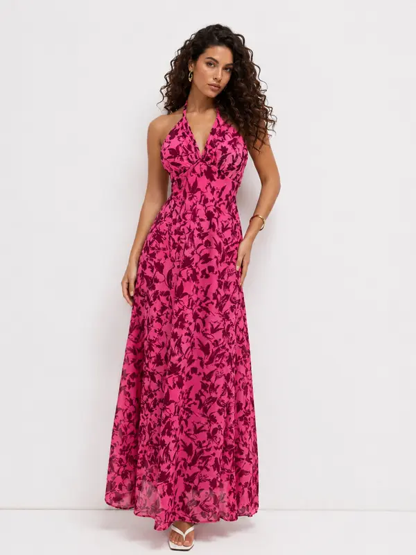 Vestido Magenta