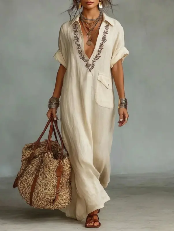 Vestido Marta™ | Maxi Bohemio con Estampado Floral