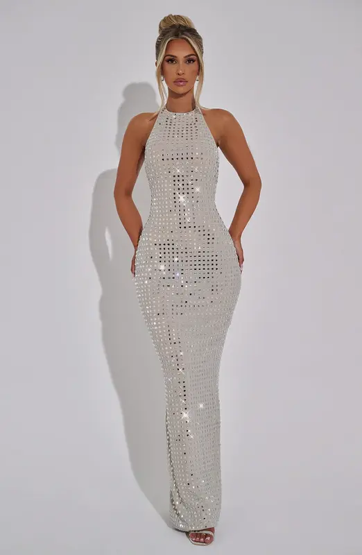 VESTIDO MAXI ODESSA - NUDE