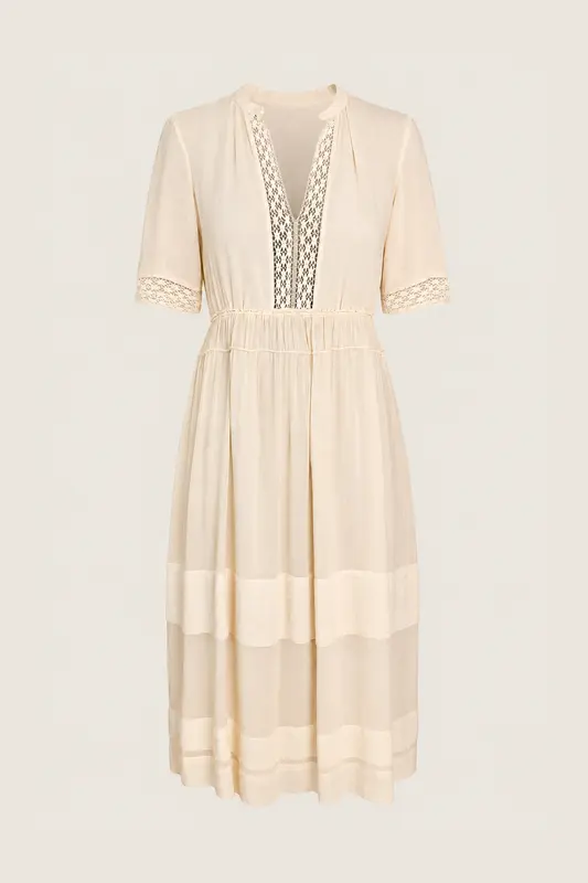 Vestido Midi Ivory