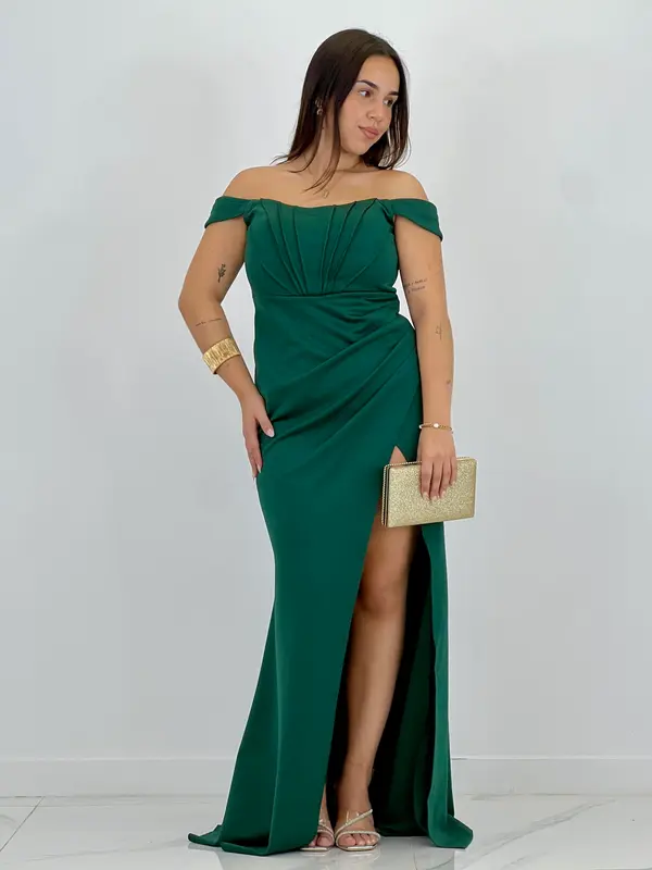 Vestido palabra de honor Selene