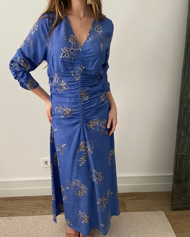 Vestido PAMELA NEW Blue bloom