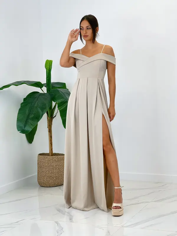 Vestido satinado Anastasia