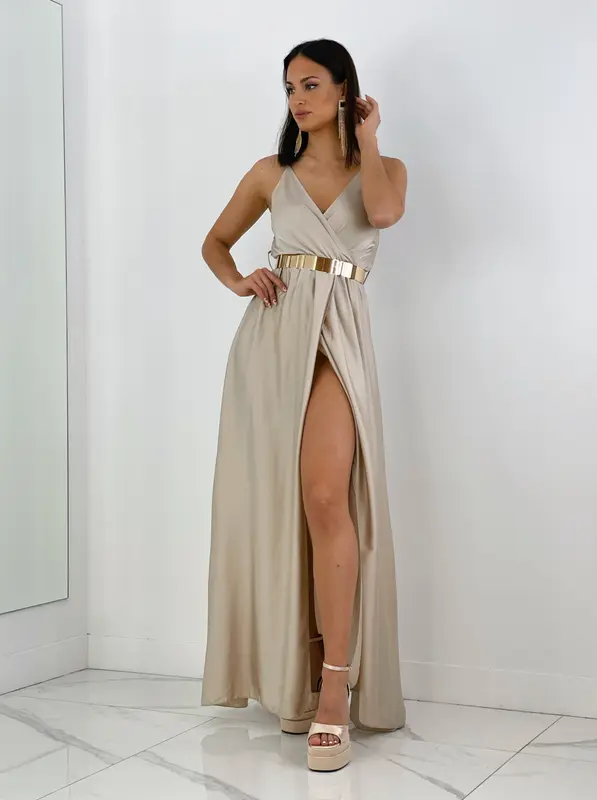 Vestido satinado Iris