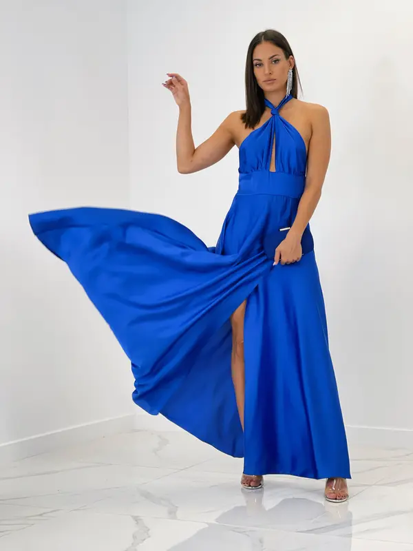 Vestido satinado multiposición