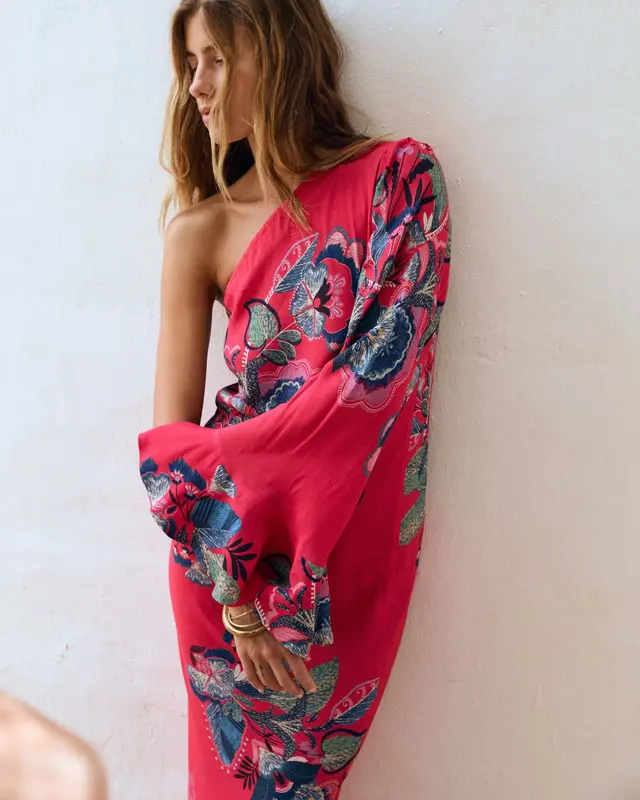 Vestido SELENE Red Ruby Rush