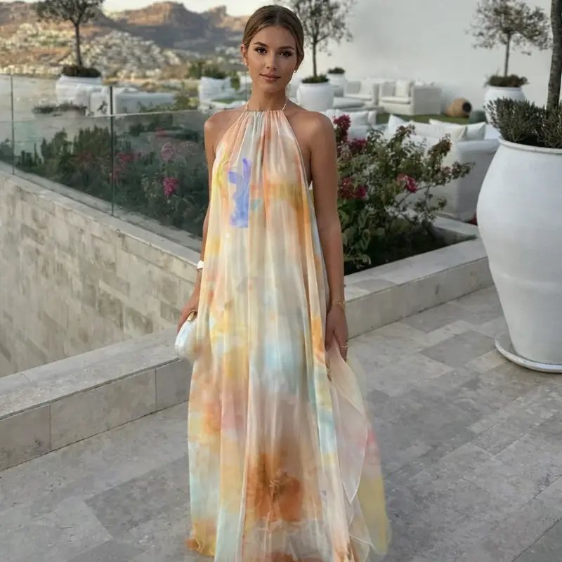 Vestido Sonia™ | Elegancia floral etérea con movimiento fluido