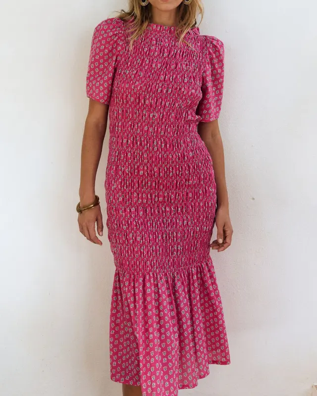 Vestido SUSIE Pink jaipur