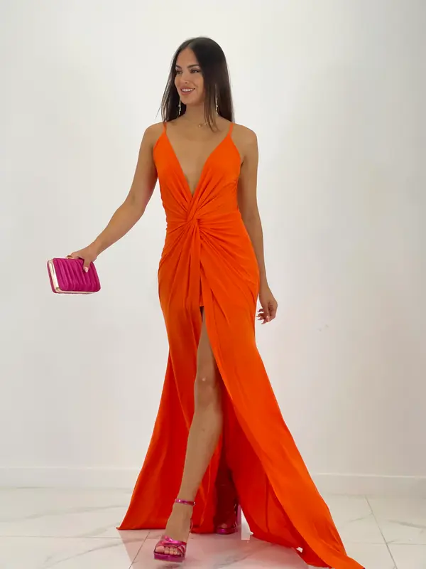 Vestido tirantes nudo Raquel