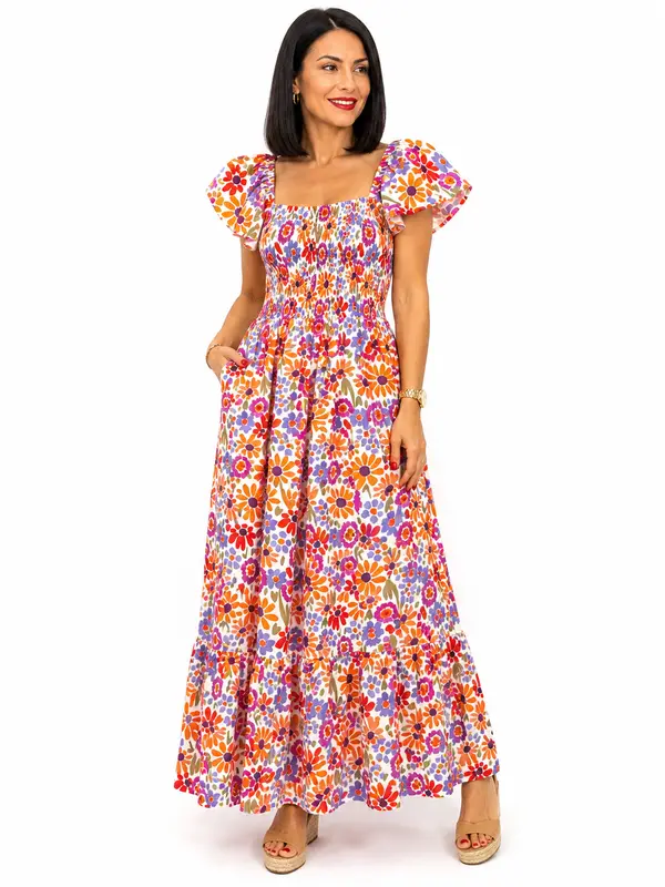 Vestido Ubis flores