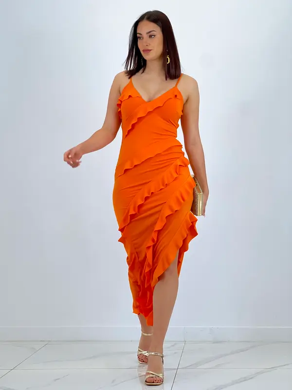 Vestido volantes Azucena