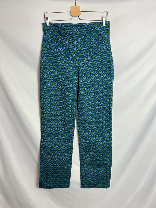 VIRAGO. Pantalón estampado letras. T L