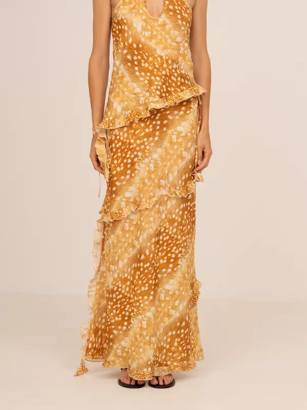 Wild Ecstasy Animal Print Skirt