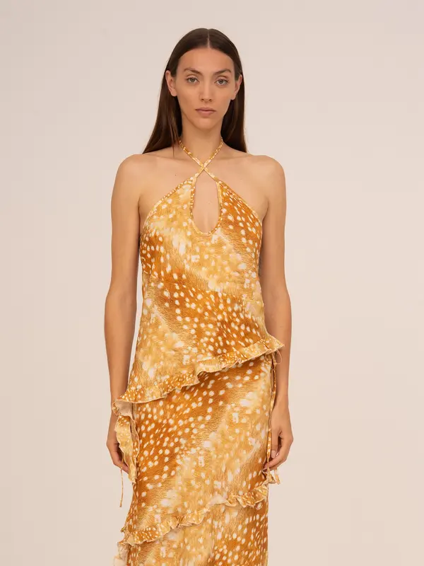 Wild Ecstasy Animal Print Top