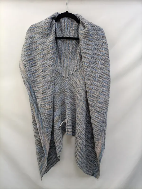ZADIG& VOLTAIRE. Chaleco jaspeado azules