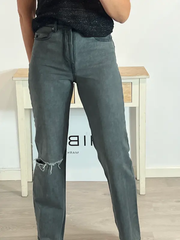 ZADIG&VOLTAIRE. Denim gris para ancha Tu(36)