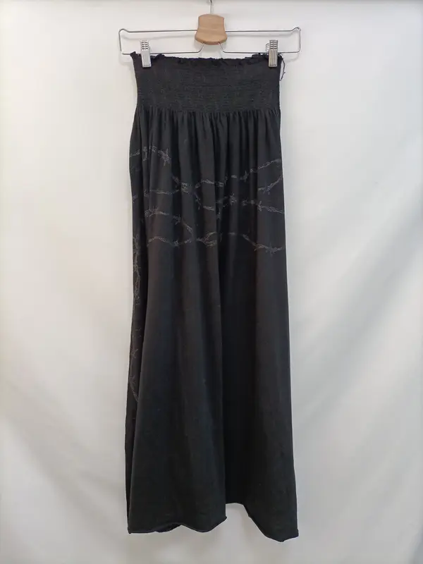 ZADIG&VOLTAIRE. Falda negra larga detalle