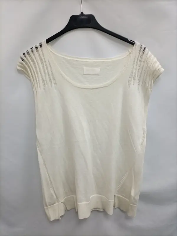 ZADIG& VOLTAIRE.   To punto beige rotos  T.s