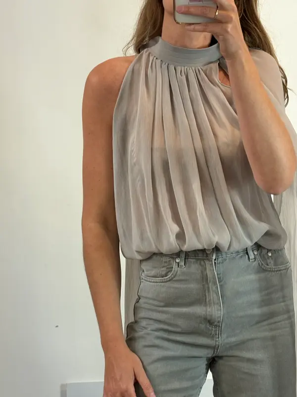 ZARA. Body gris lazada